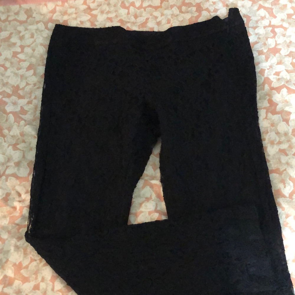 Express Columnist Lace Cropper Trouser